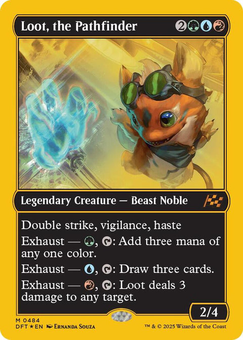 MTG | Loot, the Pathfinder | DFT | FOIL