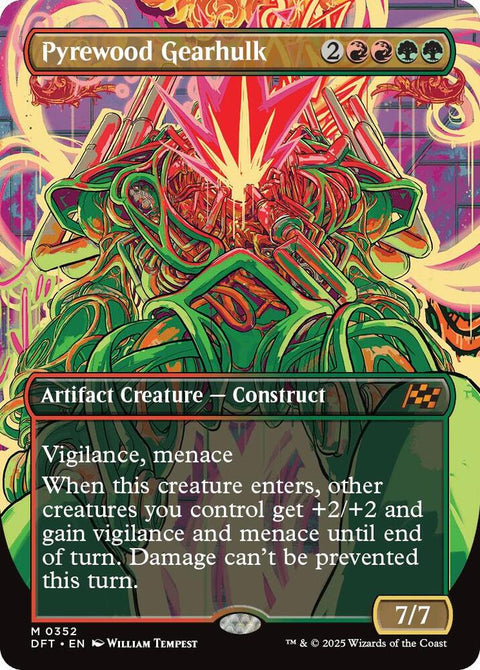 MTG | Pyrewood Gearhulk | DFT | FOIL