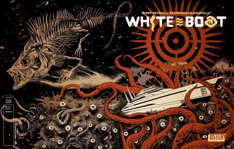 White Boat 3 Comic Francesco Francavilla Variant DSTLRY 2026
