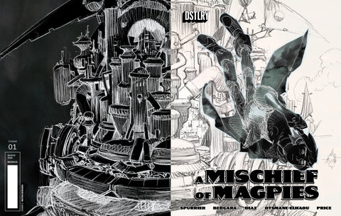 A MISCHIEF OF MAGPIES #1 CVR C MATIAS BERGARA 10 COPY VARIANT DSTLRY Simon Spurrier Matías Bergara Matías Bergara