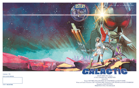 Galactic (DSTLRY) 1 Magazine Amilcar Pinna Homage Variant DSTLRY 2025