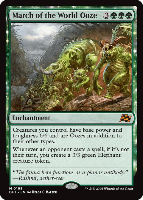 MTG | March of the World Ooze | DFT | FOIL