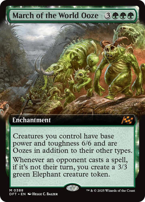 MTG | March of the World Ooze | DFT | FOIL