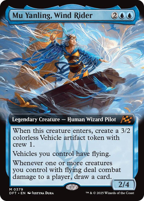MTG | Mu Yanling, Wind Rider | DFT | FOIL
