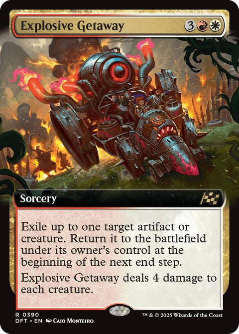 MTG | Explosive Getaway | DFT | FOIL