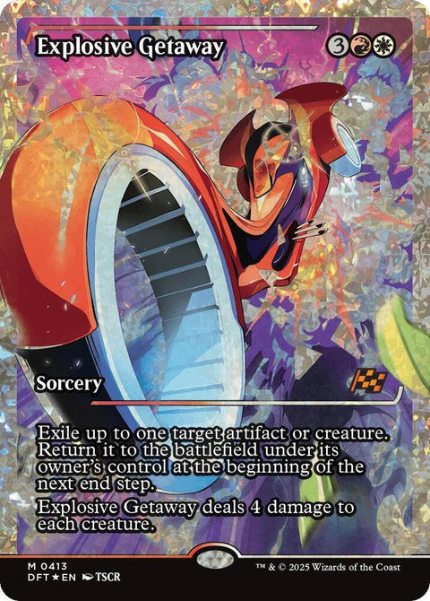 MTG | Explosive Getaway | DFT | FOIL
