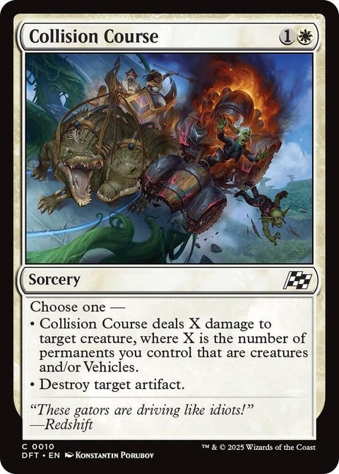 MTG | Collision Course | DFT | FOIL
