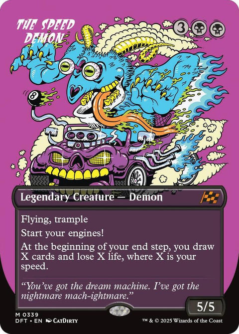 MTG | The Speed Demon | DFT | FOIL