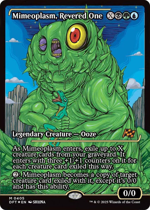 MTG | Mimeoplasm, Revered One | DFT | FOIL
