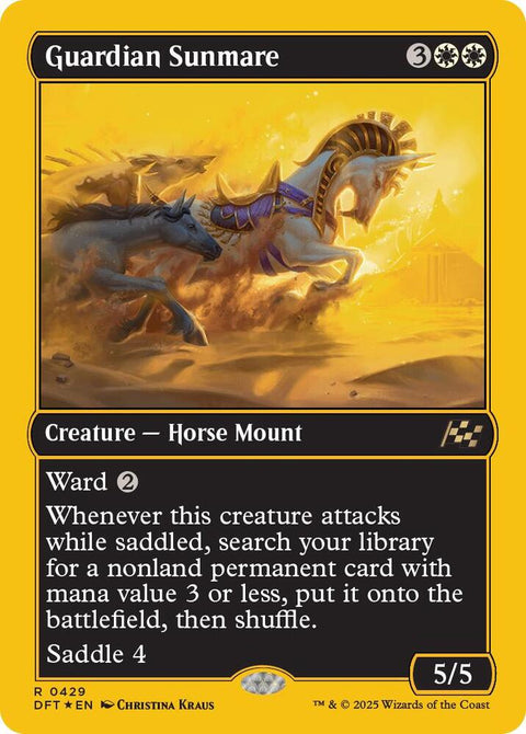 MTG | Guardian Sunmare | DFT | FOIL