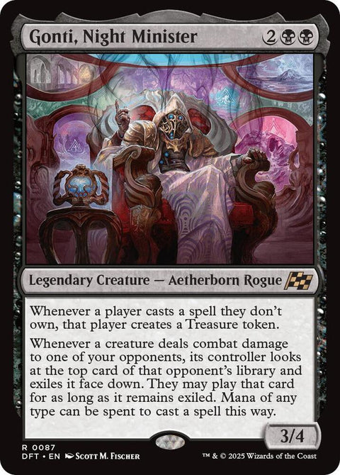 MTG | Gonti, Night Minister | DFT | FOIL