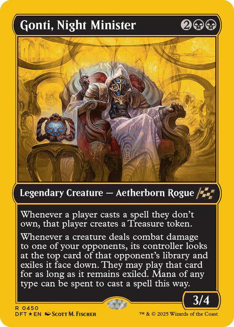 MTG | Gonti, Night Minister | DFT | FOIL