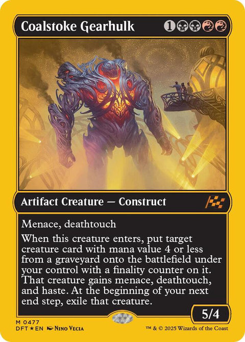 MTG | Coalstoke Gearhulk | DFT | FOIL