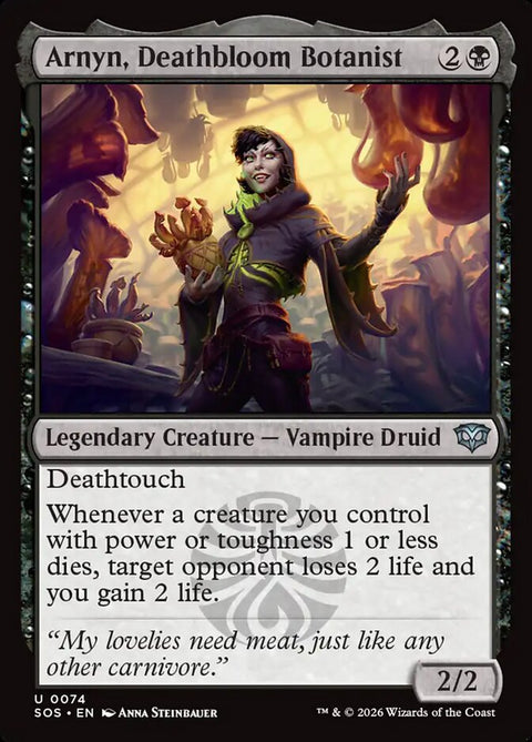 Arnyn, Deathbloom Botanist (Foil)