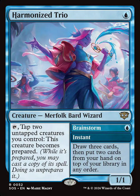 Harmonized Trio // Brainstorm (Foil)