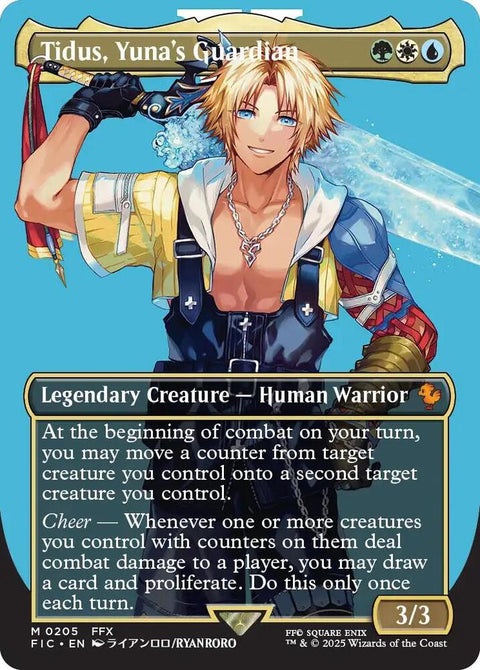 MTG | Tidus, Yuna's Guardian | Final Fantasy Commander Collectors