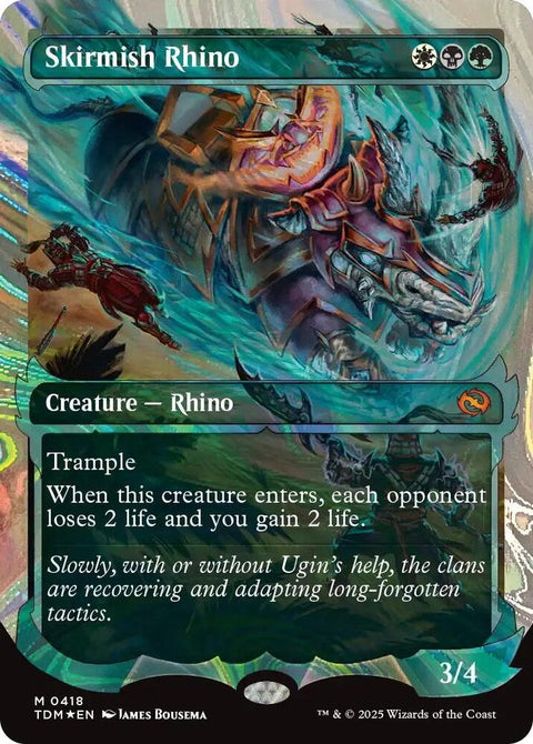MTG | Skirmish Rhino | TDM