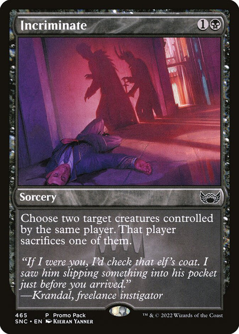 Incriminate (Foil)