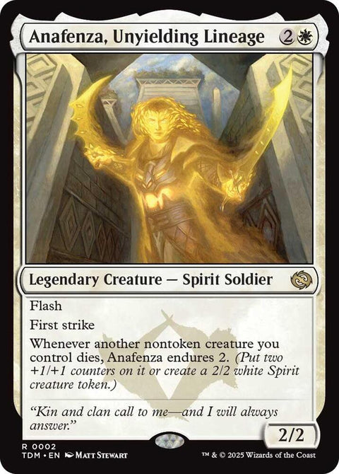 MTG | Anafenza, Unyielding Lineage | TDM | FOIL