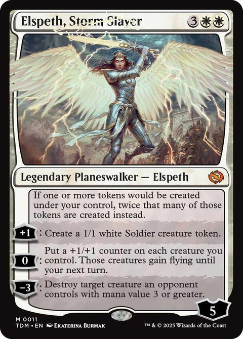 MTG | Elspeth, Storm Slayer | TDM | FOIL