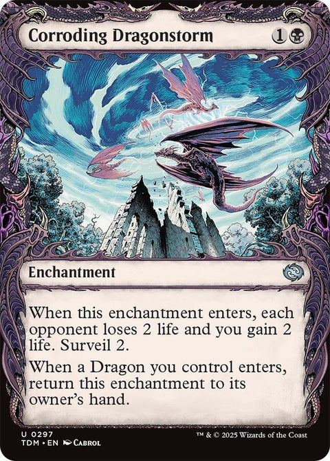 MTG | Corroding Dragonstorm | TDM