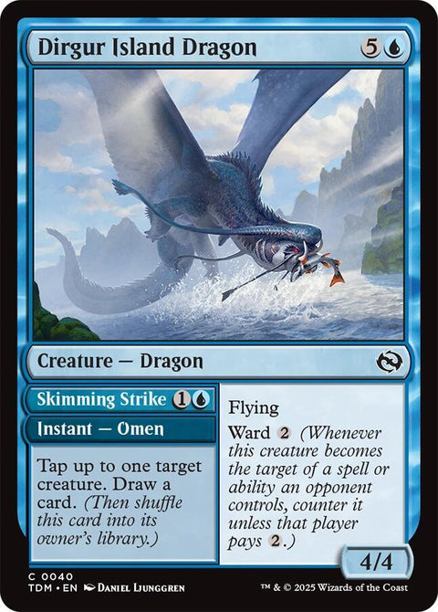 MTG | Dirgur Island Dragon | TDM | FOIL