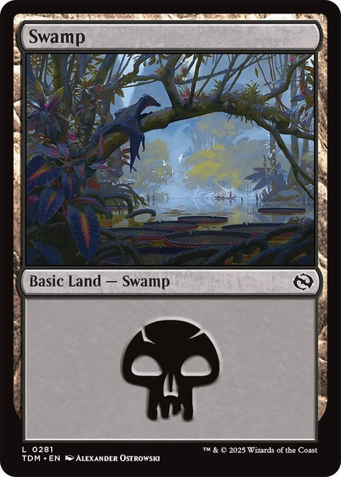 MTG | Swamp | TDM | FOIL