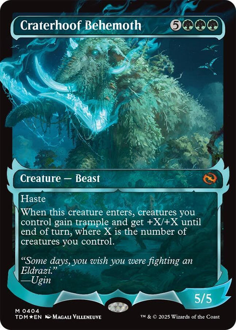 MTG | Craterhoof Behemoth | TDM