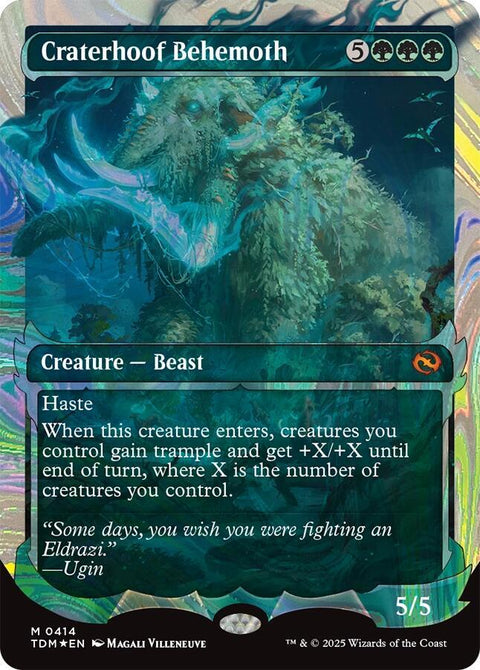 MTG | Craterhoof Behemoth | TDM