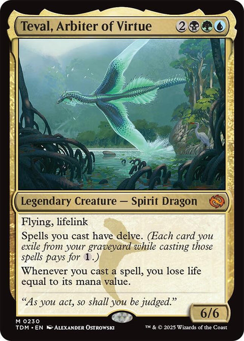 MTG | Teval, Arbiter of Virtue | TDM