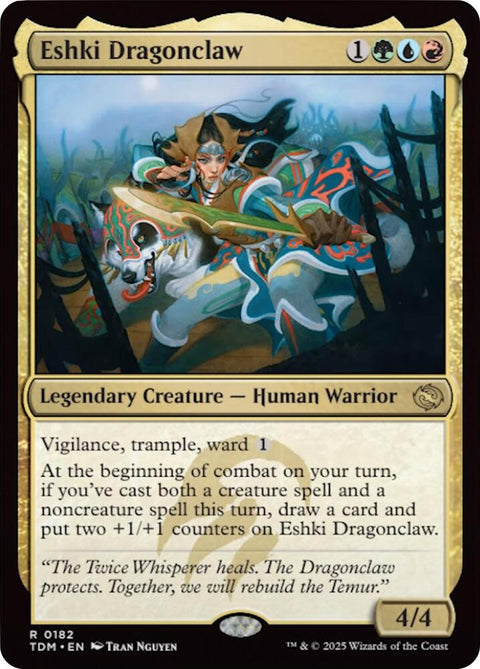 MTG | Eshki Dragonclaw | TDM | FOIL