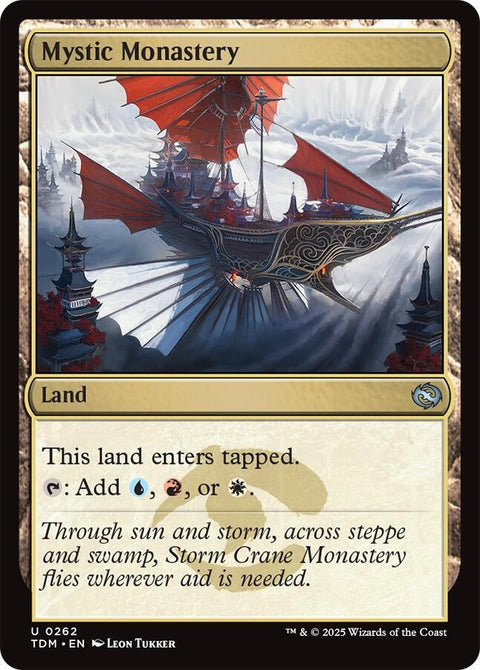 MTG | Mystic Monastery | TDM | FOIL