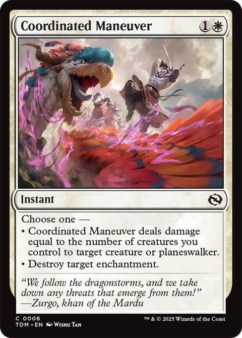 MTG | Coordinated Maneuver | TDM