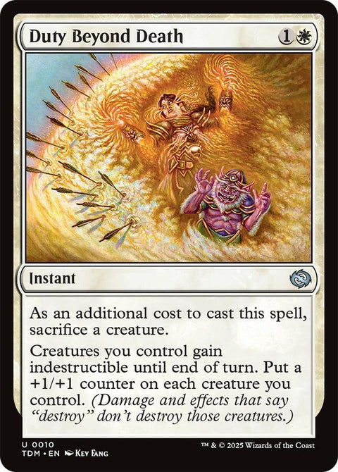 MTG | Duty Beyond Death | TDM | FOIL