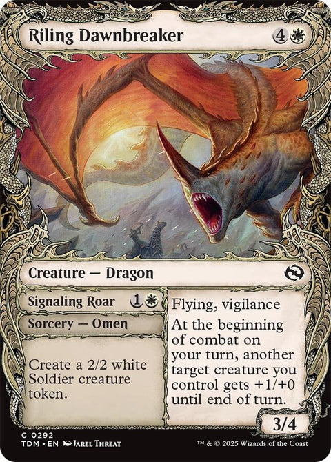 MTG | Riling Dawnbreaker | TDM