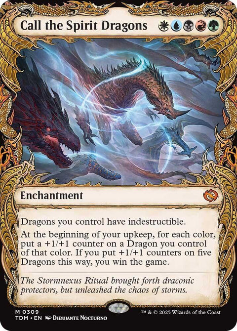 MTG | Call the Spirit Dragons | TDM