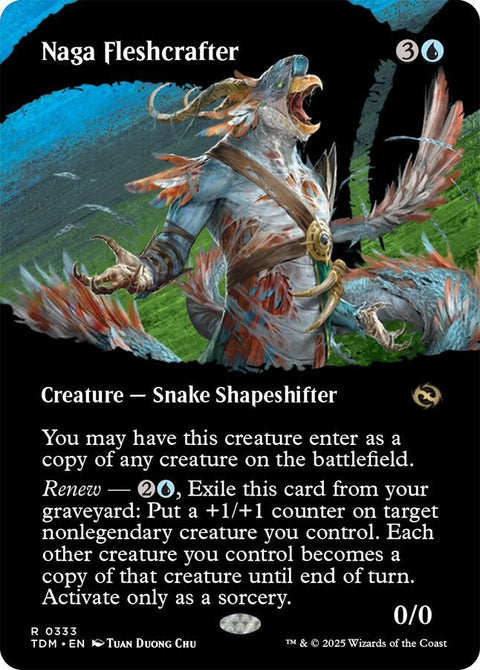 MTG | Naga Fleshcrafter | TDM | FOIL