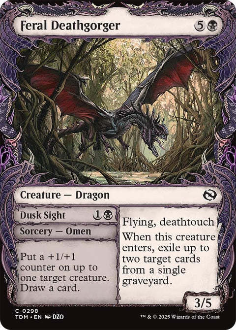 MTG | Feral Deathgorger | TDM