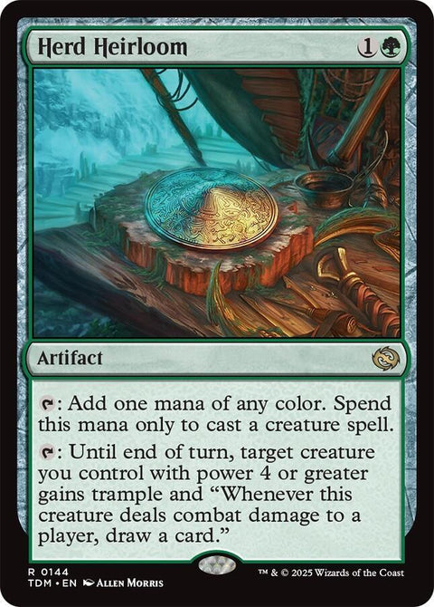 MTG | Herd Heirloom | TDM | FOIL