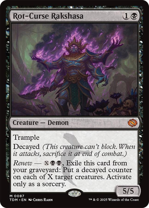 MTG | Rot-Curse Rakshasa | TDM | FOIL