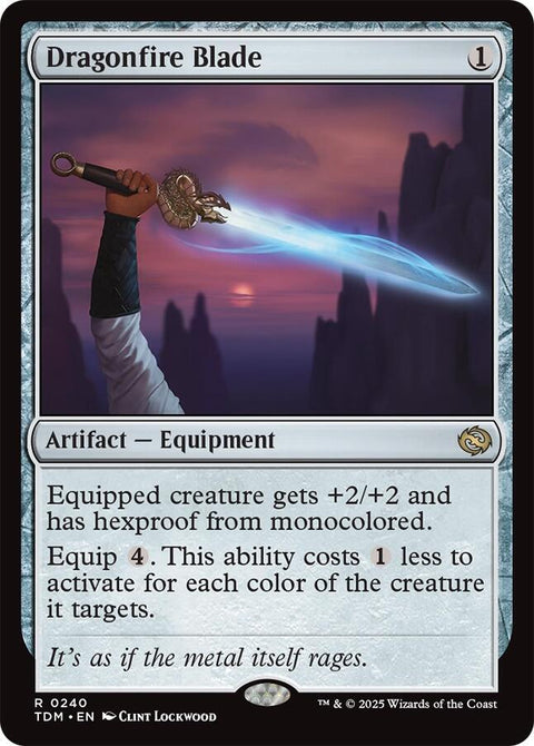 MTG | Dragonfire Blade | TDM | FOIL