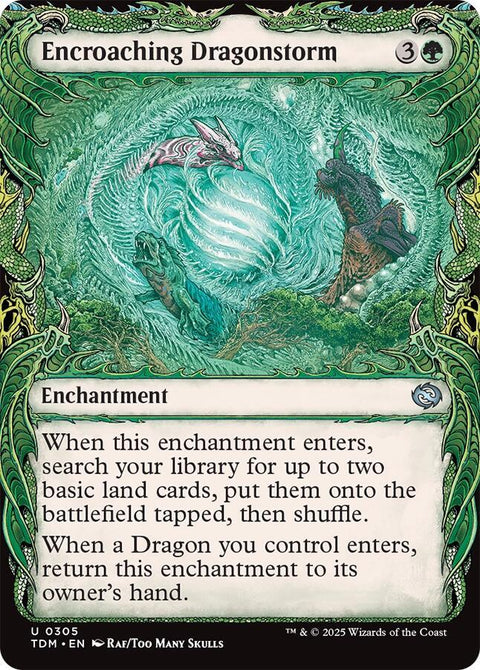 MTG | Encroaching Dragonstorm | TDM | FOIL