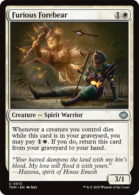 MTG | Furious Forebear | TDM