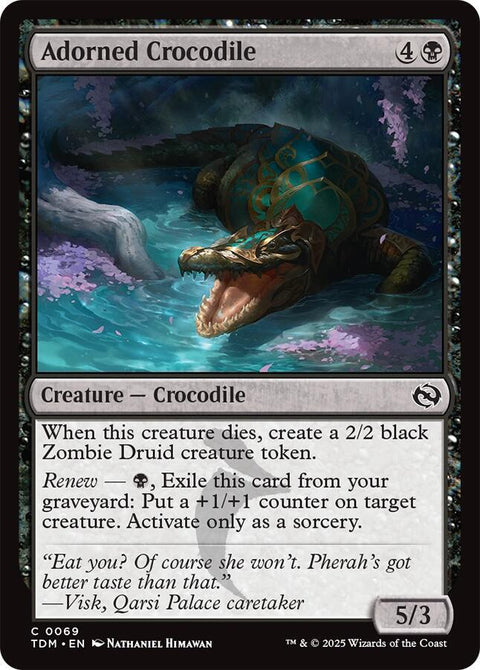 MTG | Adorned Crocodile | TDM