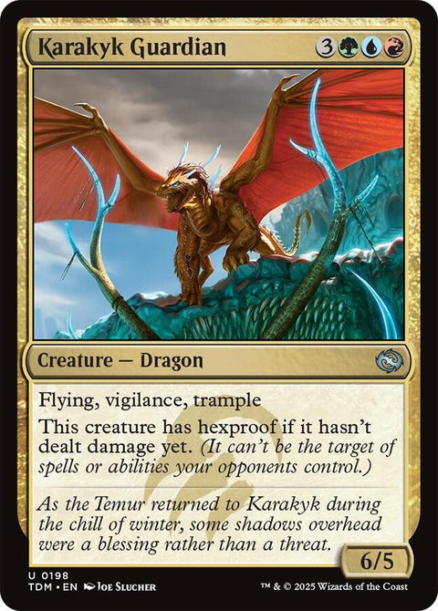 MTG | Karakyk Guardian | TDM | FOIL