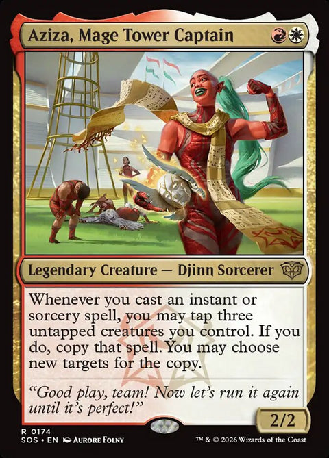 Aziza, Mage Tower Captain (Foil)