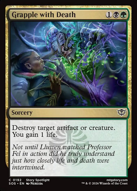 Grapple with Death (Foil)