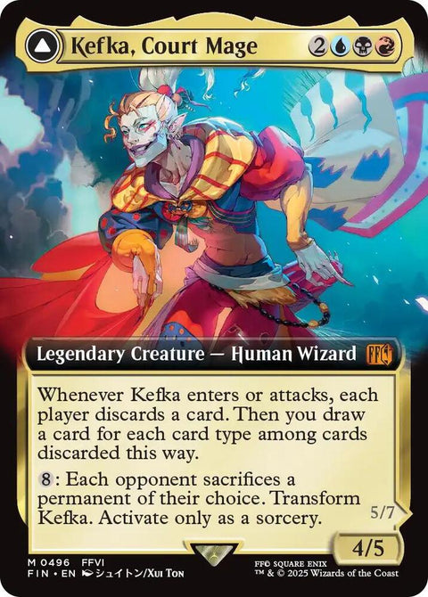MTG | Kefka, Court Mage | Final Fantasy Collectors