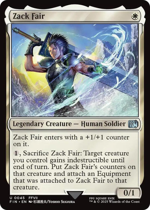 MTG | Zack Fair | Final Fantasy