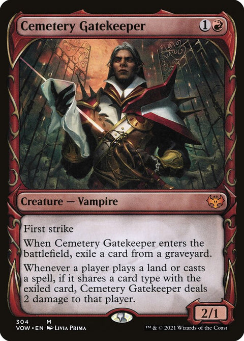 Cemetery Gatekeeper (Foil)